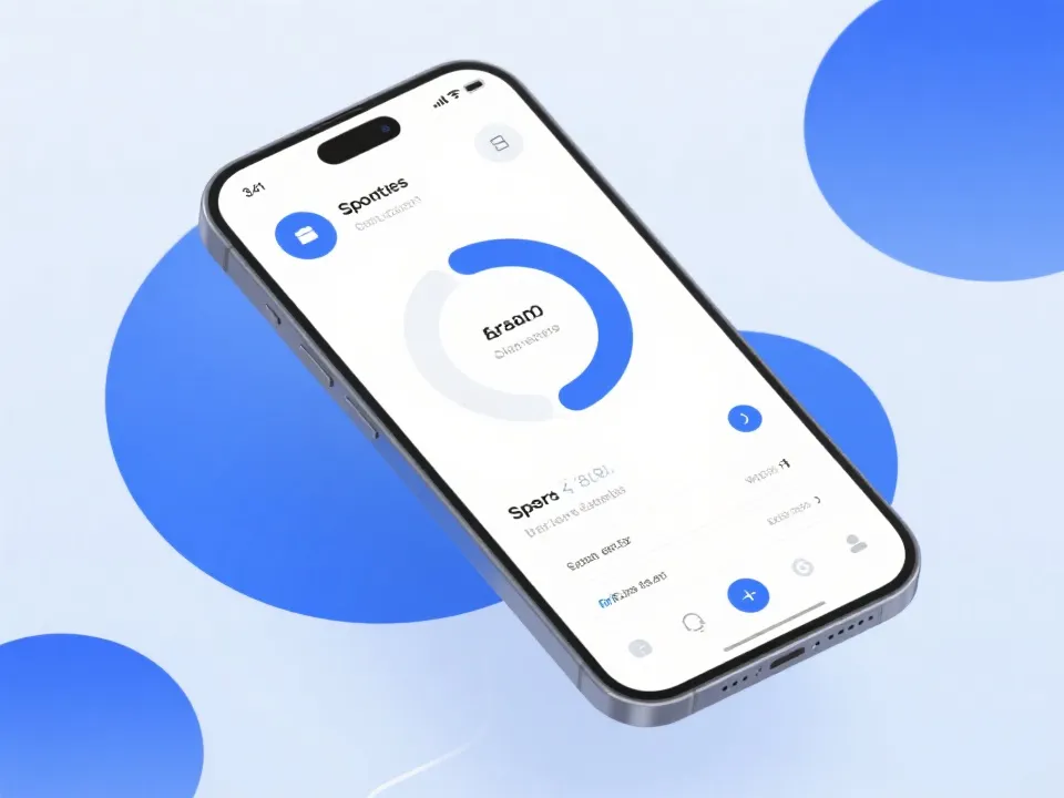 移动端体育服务应用展示图